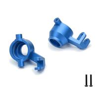 Snodo Sterzo Rc Per Traxxas Per Maxx 4S 89076-4 89086-4 1/10 8932 Anteriore C-mozzi Caster Blocchi Sterzo 8937 In Alluminio RC Auto Parti Aggiornamento(Blue,Steering)