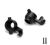 Snodo Sterzo Rc Per Traxxas Per Maxx 4S 89076-4 89086-4 1/10 8932 Anteriore C-mozzi Caster Blocchi Sterzo 8937 In Alluminio RC Auto Parti Aggiornamento(Black,Steering)