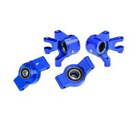 Snodo Sterzo Rc Per Traxxas Per Mini Per Maxx Per Xrt Per Slash Per Rally Gpm 7075 Lega Blocchi Sterzo Anteriori Mozzi Posteriori Grande Cuscinetto Parti Automobili RC(Blue)