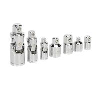 Snodo Universale & Adattatore Presa Set 7pc 0.6cm,1cm & 1.3cmSq Guida AK2737