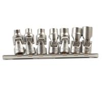 Snodo Universale Presa Set 0.6cmD 7pc - Laser 7024 Nuovo
