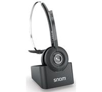 Snom - A190 Auricolare mono DECT wireless con sistema multicella ideale per muoversi in ampi spazi interni ed esterni.