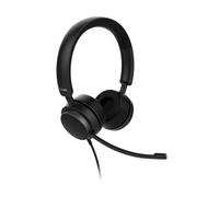 SNOM A310D Cuffie Auricolari con Cavo per Call Center e Uffici - cuffie con microfono a cancellazione del rumore e audio HD - Leggere e Confortevoli per Uso Intensivo - Compatibili con Telefoni