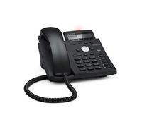 SNOM D315 Desk telefonico (5 tasti funzione configurabili con LED, 4 SIP identità, sensore interruttore di aggancio, Dual IPv4 / IPv6 Stack); Nero; 00004258