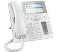 Snom Global Desk Telephone D785 (6 (24) Configurable Self-labeling Multicolor LED Keys, High-resolution Colour Display Telefono, Bianco