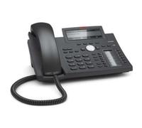 Snom Desk Telephone D345 (Display ad alta risoluzione e tasti personalizzabili) Nero