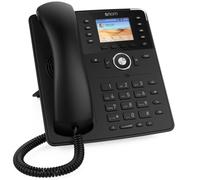 Telefono VOIP SNOM D735 (SIP) senza alimentatore, nero