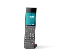 Snom HM2 Telefono Cordless Casa DECT per Hotel - Ricevitore Aggiuntivo con Display a Colori e Rivestimento Antibatterico - Espansione per Sistema HM201 - Telefono Casa Senza Fili