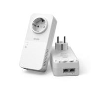 Snom Iniettore PoE A5E, 15,4 W, IEEE 802.3af, Plug & Play, 00004679 | Adattatore Power over Ethernet da 230 V/AC, classe 3, IEC 62368-1, per D7xx, D3xx e serie C, colore: bianco, Gigabit Ethernet