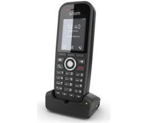 Snom M30 DECT handset for DoubleCell M400 e M900. B/W screen 22 hours in conversation rugged integrated belt clip NEW