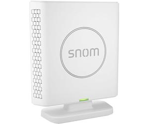 Snom M6 Ripetitore DECT per Telefono Cordless Casa - Estende il Raggio d'Azione di Basi DECT Snom M300, M400, M700, M900 - Fino a 5 Chiamate Simultanee, Qualità Audio a Banda Larga