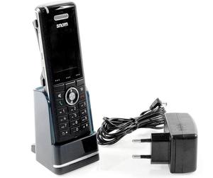 Snom Telefono Cordless Vivavoce Funzione DECT 100 voci 6 melodie Nero 3969 M65
