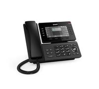 Snom Telefono fisso D812 IP con display a colori da 5" - Telefono da ufficio con 8 pulsanti programmabili, porta USB e custodia antibatterica per una comunicazione efficiente