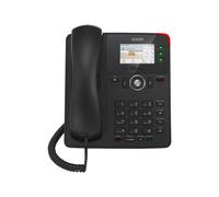 Snom Tischtelefon D717 IP Phone Nero Cornetta cablata In-band Out-of 00004397