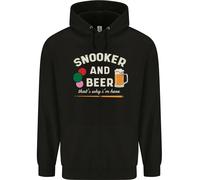 Snooker E Birra That's Why I'M Here Bambini Felpa con Cappuccio