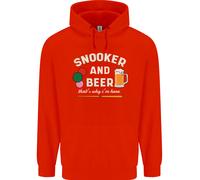 Snooker E Birra That's Why I'M Here Uomo Felpa