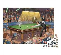 Snooker Finale Pallina Nera Puzzle in Legno Impermeabile DIY Puzzles Da 1000 Pezzi Per Adulti Colorati Giochi Educativi