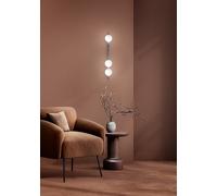 Plafoniera Minimal Snooky Metallo Grigio 3 Luci G9 Ip20