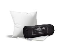 SnooozeGo Mini cuscino da viaggio - Morbido cuscino alternativo a forma di aeroplano per chi dorme sul fianco, cuscino leggero per letto e auto con federa in cotone, per campeggio, spiaggia, hotel e