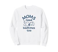 Snoopy - Anche Le Mamme Hanno Bisogno di Andare a Letto Felpa