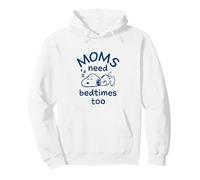 Snoopy - Anche Le Mamme Hanno Bisogno di Andare a Letto Felpa con Cappuccio