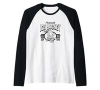 Snoopy And Friends Hockey su Ghiaccio Maglia con Maniche Raglan