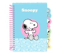 SNOOPY - Blocco note A5, quaderni, ideale per bambini in età scolastica, comodo e versatile, qualità e resistenza, 14,8 x 21 cm