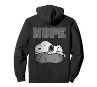 Snoopy, cane stanco, pigro, arte classica, retrò, vintage, anni '90 Felpa con Cappuccio