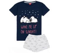 Snoopy Completo Pigiama Corto Donna (NS6612)