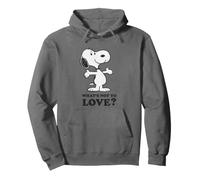 Snoopy Cosa Non Amare? Felpa con Cappuccio
