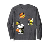 Snoopy e Woodstock Halloween Fun Maglia a Manica