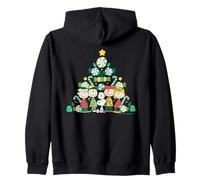 Snoopy Peanuts Charlie Lucy Sally Linus Regali Albero di Natale Felpa con Cappuccio