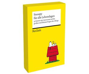Snoopy per tutte le situazioni della vita. 52 carte con risposte alle...