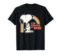 Snoopy Pride Rainbow LGBTQ Moda estiva Love XOXO Vintage Maglietta