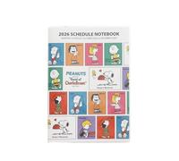 Snoopy Quadrato Agenda 2026 A5 Mensile Bianco 21PD-5W (Starts Ottobre 2025)