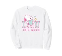 Snoopy Ti Amo così Tanto Felpa