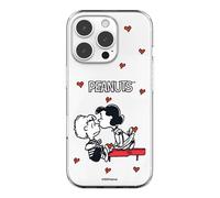 Snoopy Vintage Record Clear Jelly Case per iPhone 15 14 13 12 Pro Max Plus mini
