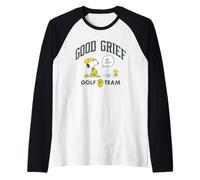Snoopy Woodstock Divertente Golf Sport Cartoon anni '50 Vintage Maglia con Maniche Raglan