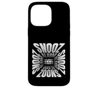Snooz Allarme - Sleep Some More More Mocca umorismo Custodia per iPhone 14 Pro Max
