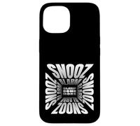 Snooz Allarme - Sleep Some More More Mocca umorismo Custodia per iPhone 15