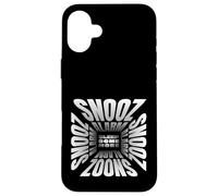 Snooz Allarme - Sleep Some More More Mocca umorismo Custodia per iPhone 16 Plus