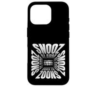 Snooz Allarme - Sleep Some More More Mocca umorismo Custodia per iPhone 16 Pro