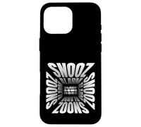 Snooz Allarme - Sleep Some More More Mocca umorismo Custodia per iPhone 16 Pro Max