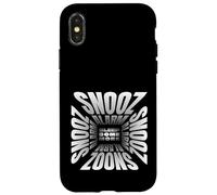 Snooz Allarme - Sleep Some More More Mocca umorismo Custodia per iPhone X/XS