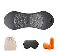 Snoozynight - 3-in-1 Back Massager, Snoozynight Back Massager, 3 in 1 Electric Lumbar Support Pillow with Heat, Massage & Ergonomic Traction, Reduce Muscle Tension and Relieve Lower BackPain (Black)