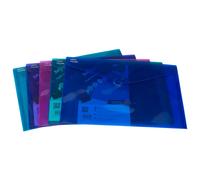 Snopake 10088 Polyfile Electra Foolscap Assortito - Confezione Da 5