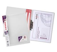 Snopake 12772S - Raccoglitore formato A4, colore: trasparente