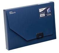 Snopake A4 DocBox Dark Blue 35mm Box File with Push Lock Ref: 12858 Blue 35 mm