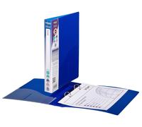 Snopake A5 2 O-Ring 15 mm RingBinder - Electra Blue Ref: 10109