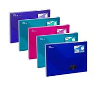 Snopake DocBox Electra 14832 - Raccoglitore formato A4 con chiusura a pressione,